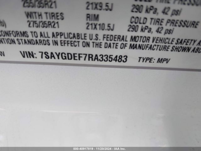 7SAYGDEF7RA335483 Tesla Model Y Performance Dual Motor All-wheel Drive