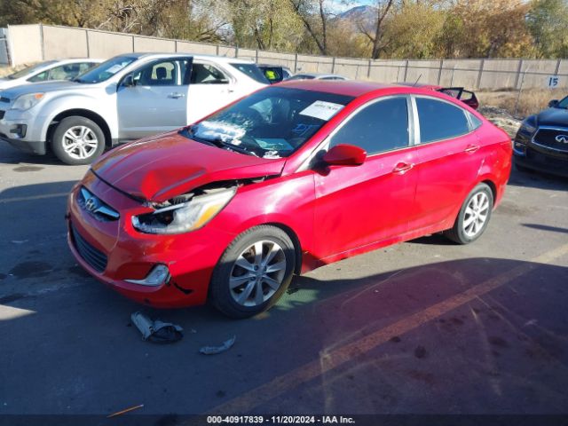 KMHCU4AE7EU741180 Hyundai ACCENT GLS