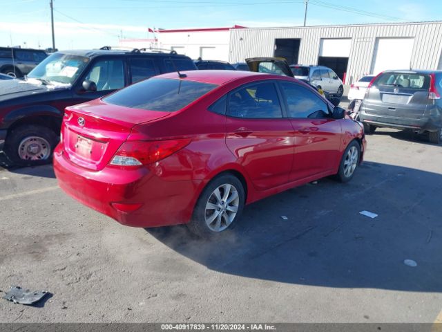 KMHCU4AE7EU741180 Hyundai ACCENT GLS