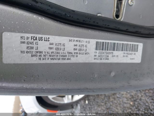 2C3CDXCT5GH250795 Dodge CHARGER R/T