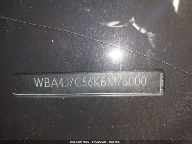 WBA4J7C56KBM76000 BMW 440i Gran Coupe Xdrive