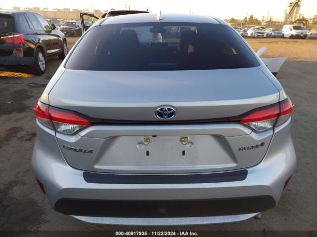 JTDEBRBE2LJ025302 Toyota Corolla Hybrid Le