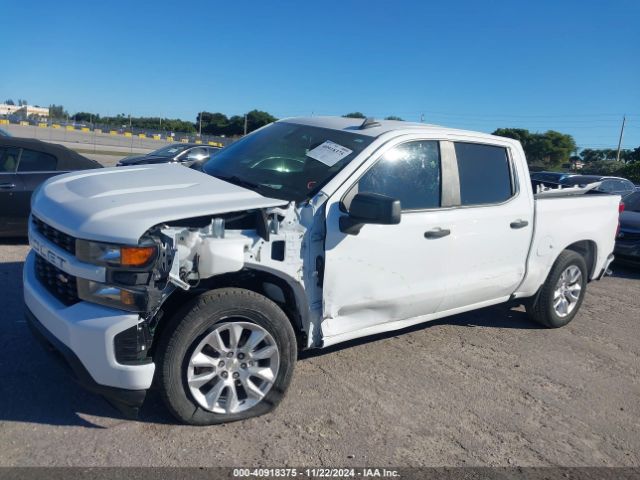 1GCPWBEKXMZ448279 Chevrolet Silverado 1500 2wd  Short Bed Custom