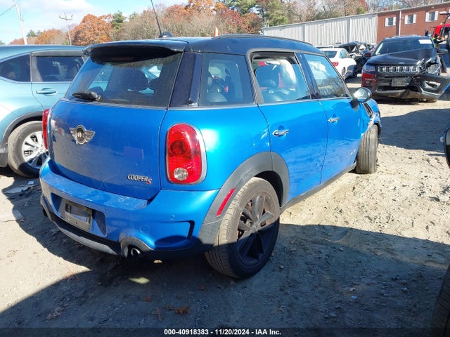 2012 MINI COOPER S COUNTRYMAN WMWZC5C54CWL62351 Photo 3