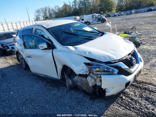 5N1AZ2MGXJN172128 Nissan MURANO S
