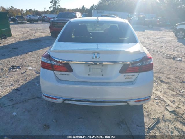 JHMCR6F53HC005422 Honda Accord Hybrid Ex-l