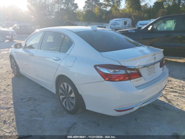 JHMCR6F53HC005422 Honda Accord Hybrid Ex-l