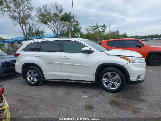 5TDDKRFH9GS277976 Toyota Highlander Limited Platinum V6