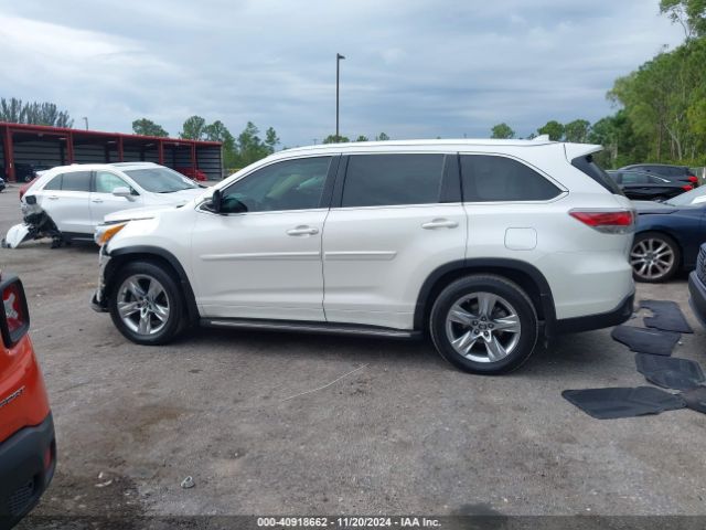 5TDDKRFH9GS277976 Toyota Highlander Limited Platinum V6