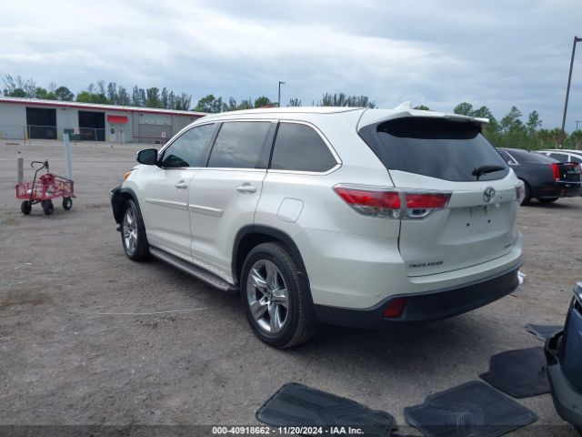 5TDDKRFH9GS277976 Toyota Highlander Limited Platinum V6