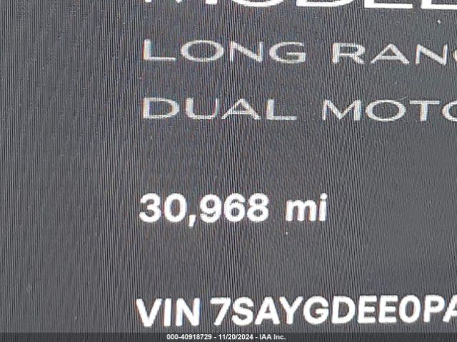 7SAYGDEE0PA076517 Tesla Model Y Awd/long Range Dual Motor All-wheel Drive