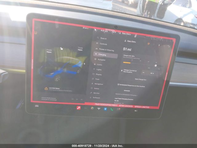 7SAYGDEE0PA076517 Tesla Model Y Awd/long Range Dual Motor All-wheel Drive