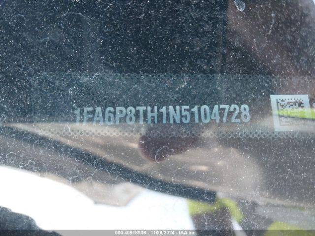 1FA6P8TH1N5104728 Ford Mustang Ecoboost Premium