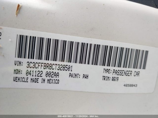 2012 FIAT 500 3C3CFFBR8CT328501 Photo 8
