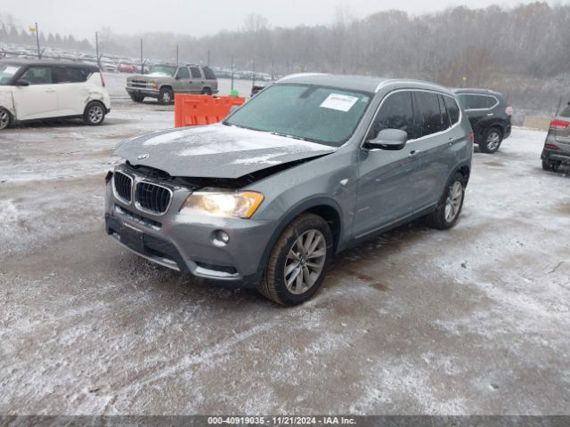 2013 BMW X3 5UXWX9C53D0A08733 Photo 1