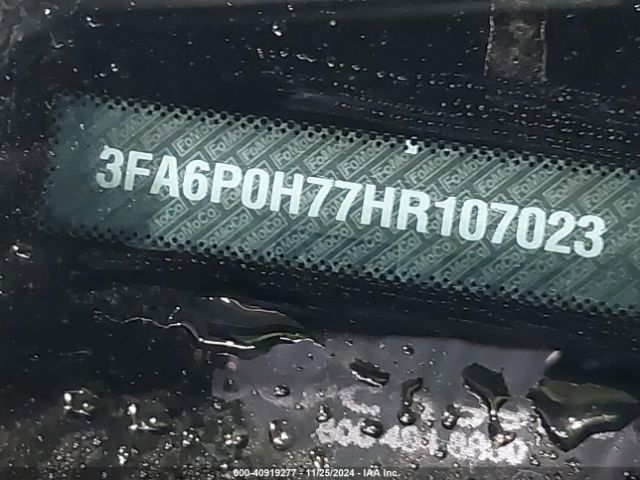3FA6P0H77HR107023 Ford FUSION SE