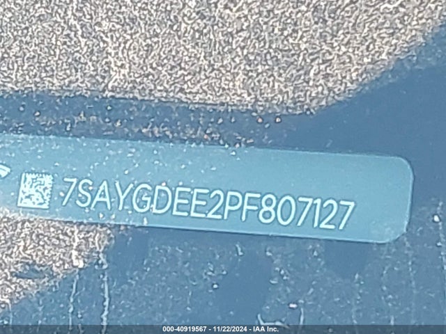 2023 TESLA MODEL Y 7SAYGDEE2PF807127 Photo 8