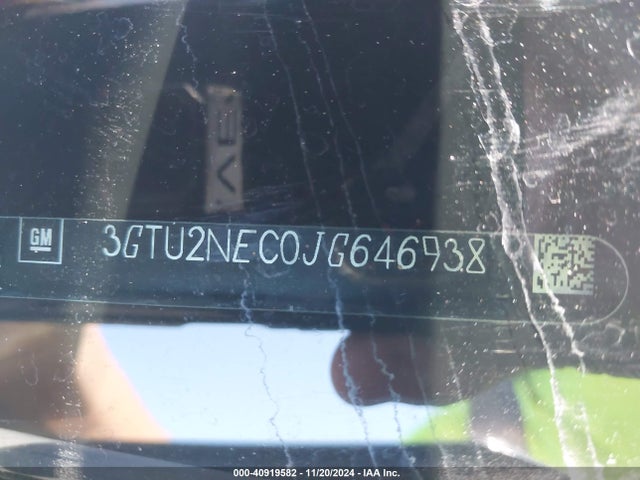 3GTU2NEC0JG646938 GMC Sierra 1500 Slt