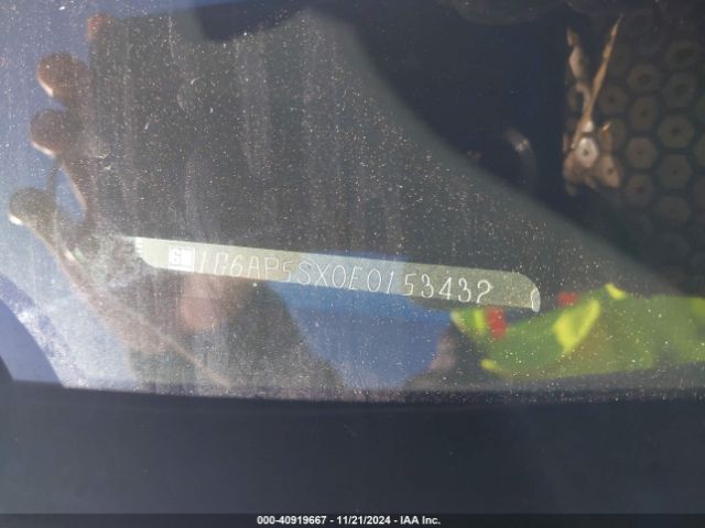 1G6AP5SX0E0153432 Cadillac Cts Standard