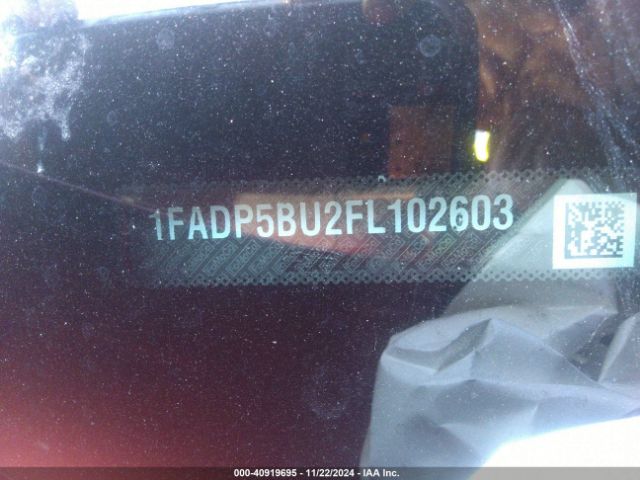 1FADP5BU2FL102603 Ford C-max Hybrid Sel