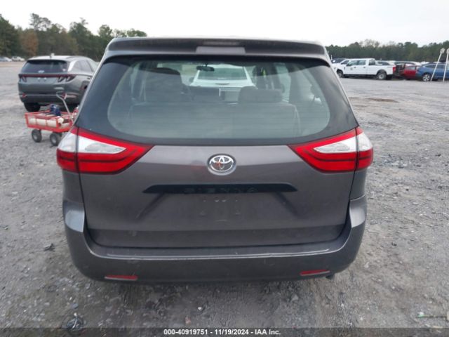 5TDZK3DC4GS728418 Toyota Sienna L 7 Passenger