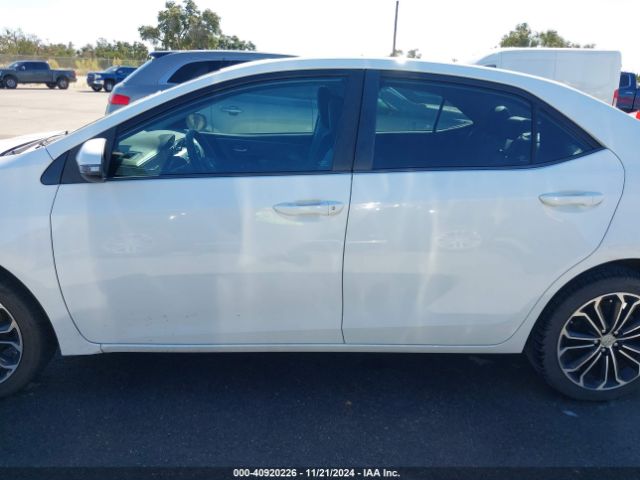 5YFBURHE8GP391304 Toyota Corolla L/le/le Pls/prm/s/s Pls