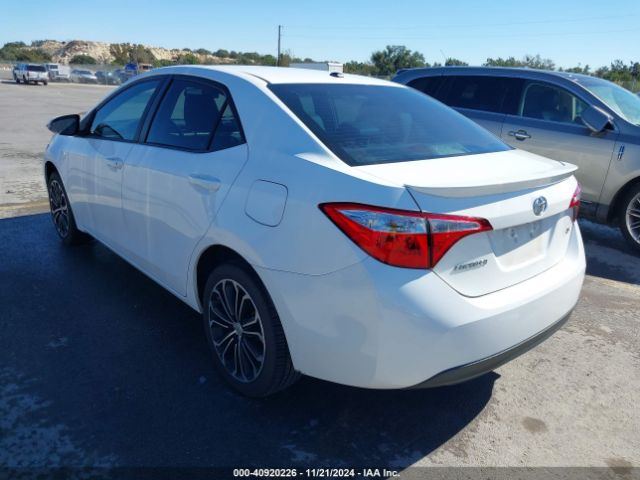 5YFBURHE8GP391304 Toyota Corolla L/le/le Pls/prm/s/s Pls