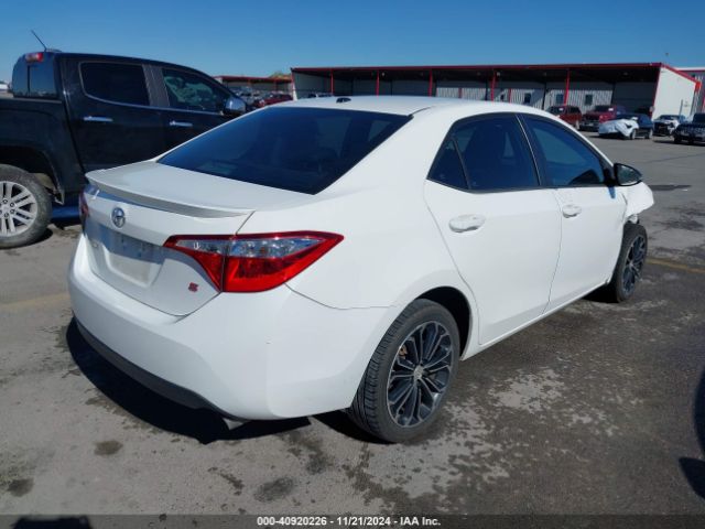 5YFBURHE8GP391304 Toyota Corolla L/le/le Pls/prm/s/s Pls
