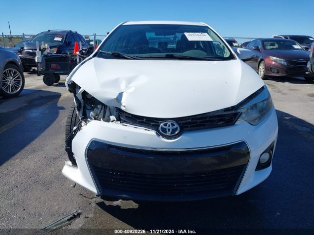 5YFBURHE8GP391304 Toyota Corolla L/le/le Pls/prm/s/s Pls