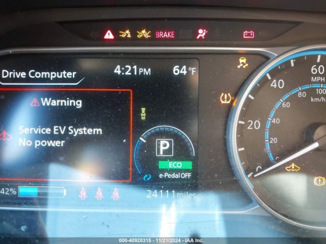 1N4AZ1BV2NC559974 Nissan Leaf S 40 Kwh