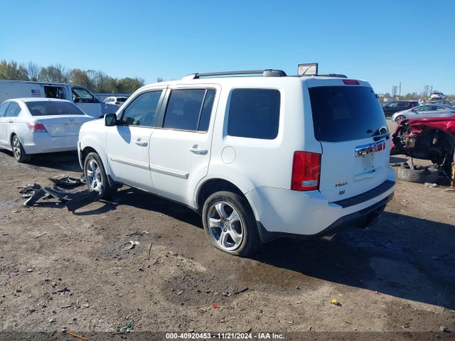 Honda Pilot Ex-l 2014 5FNYF3H5XEB008165 Image 3