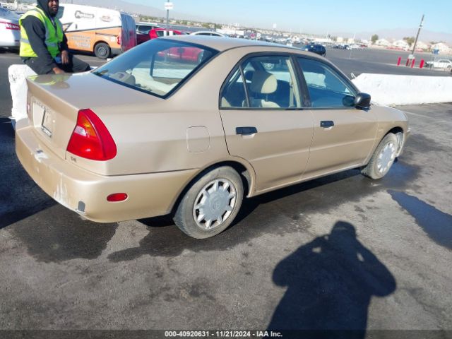 2000 MITSUBISHI MIRAGE JA3AY26C7YU031484 Photo 3