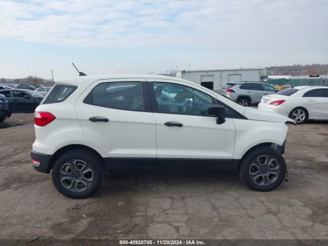 MAJ3S2FE1MC440860 Ford ECOSPORT S
