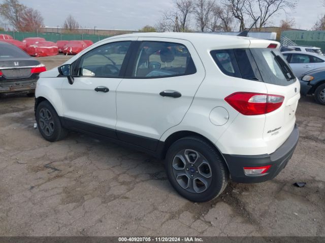MAJ3S2FE1MC440860 Ford ECOSPORT S