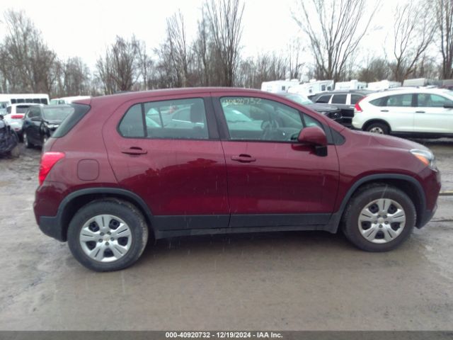 3GNCJKSB3HL185767 Chevrolet TRAX LS