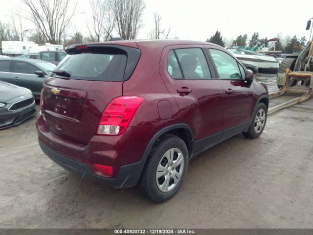 3GNCJKSB3HL185767 Chevrolet TRAX LS