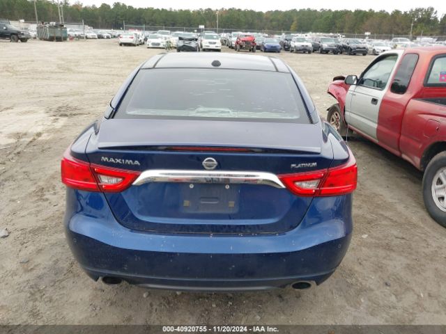 1N4AA6AP5GC432758 Nissan Maxima 3.5 Platinum
