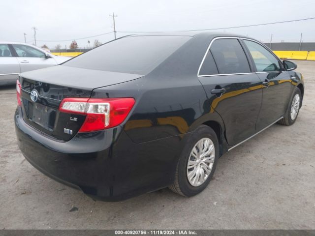 4T1BD1FK7EU134513 Toyota Camry Hybrid Le