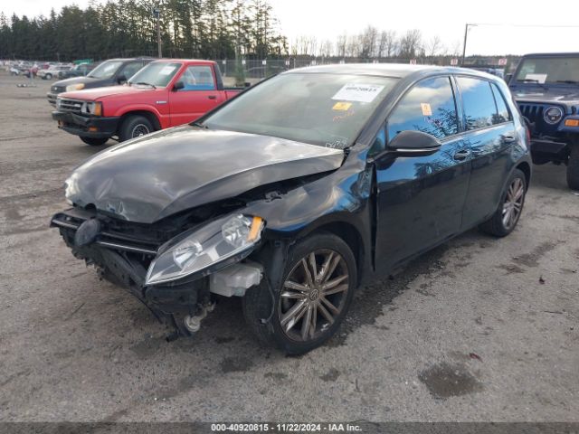 3VW2A7AU9FM030438 Volkswagen Golf Tdi Se 4-door