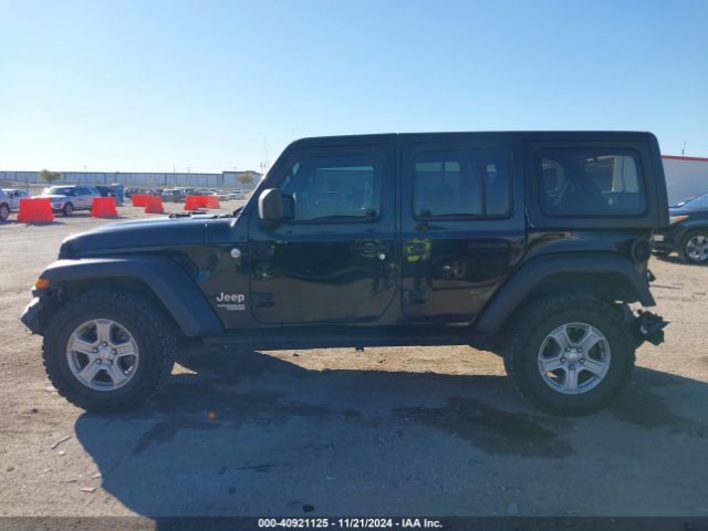 1C4HJXDG6KW556796 Jeep Wrangler Unlimited Sport S 4x4