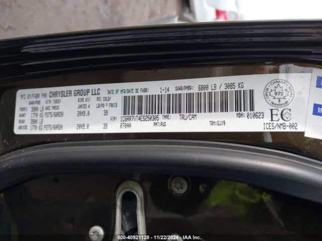1C6RR7VT4ES250305 RAM 1500 Laramie