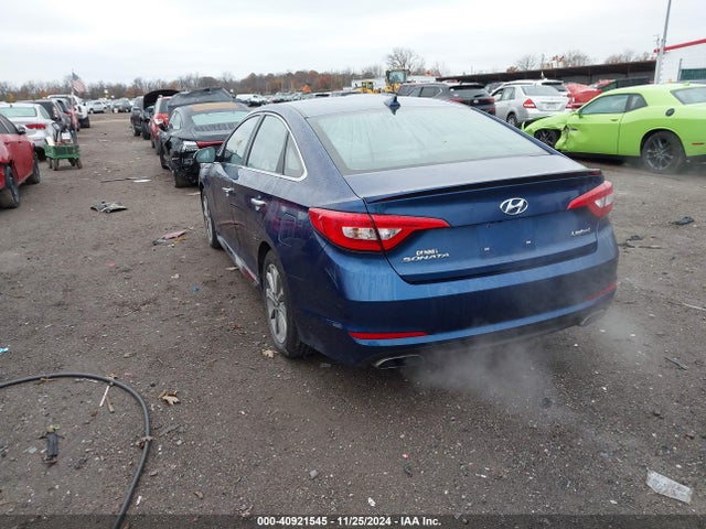 Hyundai Sonata Limited 2016 5NPE34AF0GH391607 Image 3