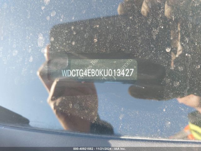 WDCTG4EB0KU013427 Mercedes-Benz GLA 250