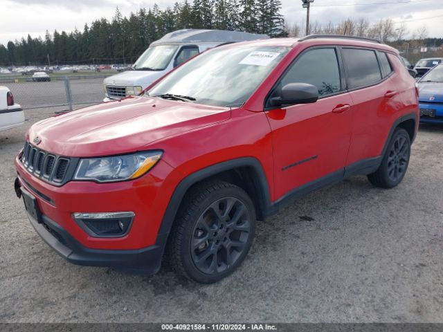 3C4NJDEBXMT593279 Jeep Compass 80th Anniversary 4x4