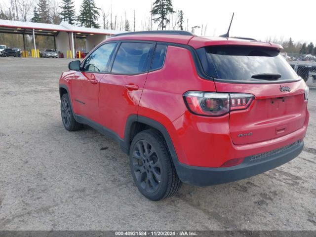3C4NJDEBXMT593279 Jeep Compass 80th Anniversary 4x4