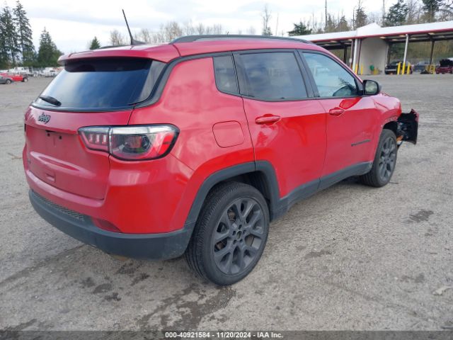 3C4NJDEBXMT593279 Jeep Compass 80th Anniversary 4x4
