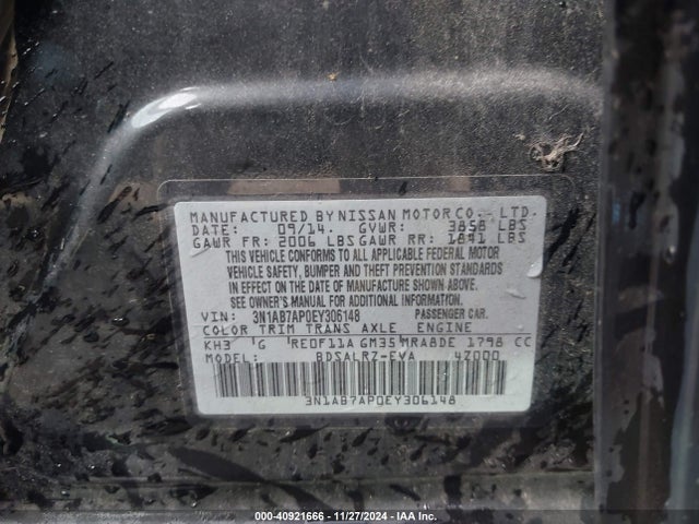 Nissan SENTRA SR 2014 3N1AB7AP0EY306148 Image 9