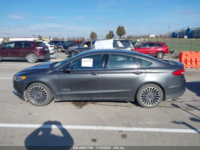 3FA6P0RU9JR120754 Ford Fusion Hybrid Titanium
