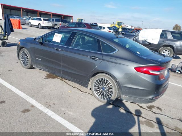 3FA6P0RU9JR120754 Ford Fusion Hybrid Titanium