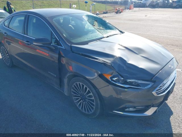 3FA6P0RU9JR120754 Ford Fusion Hybrid Titanium
